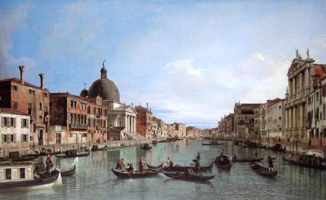Venedig - Aussicht auf den Canal Grande