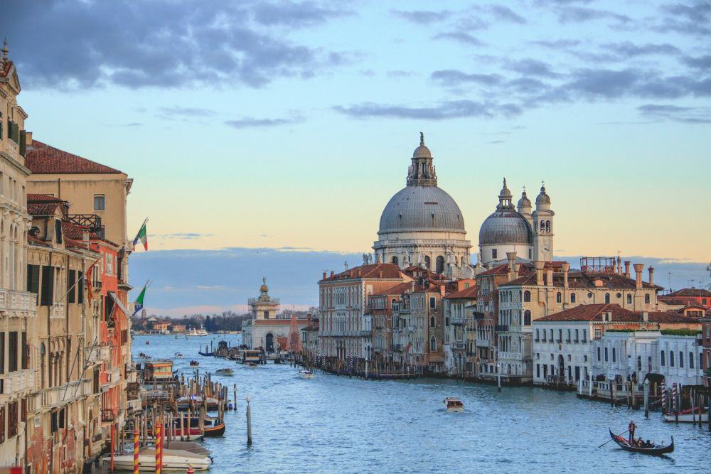 Venedig - Blick auf die Basilika della Salute